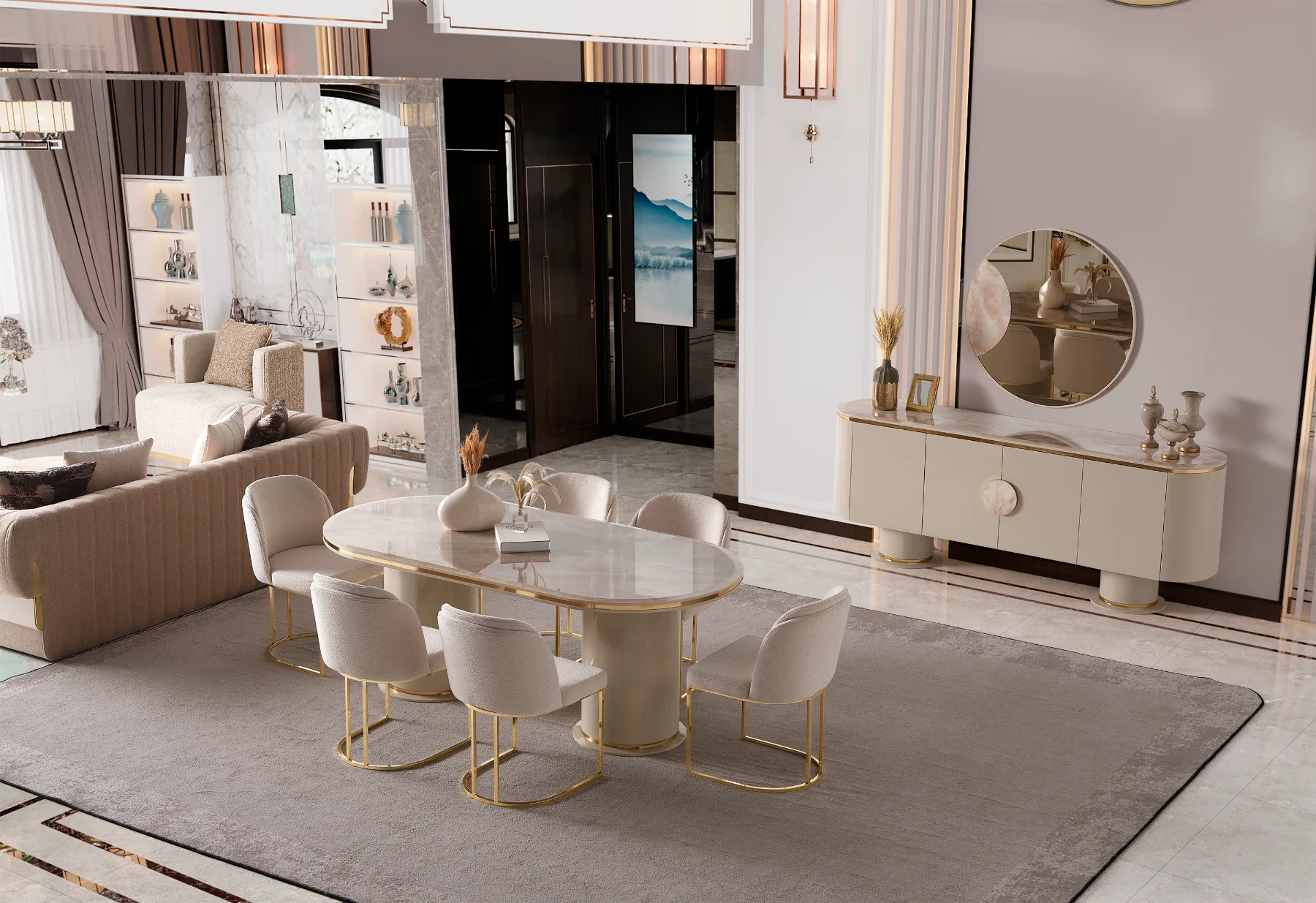 Cartier Yemek Odası Takımı — 3